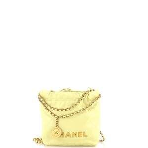 Chanel 22 Chain Hobo Quilted Calfskin #230105C47B
